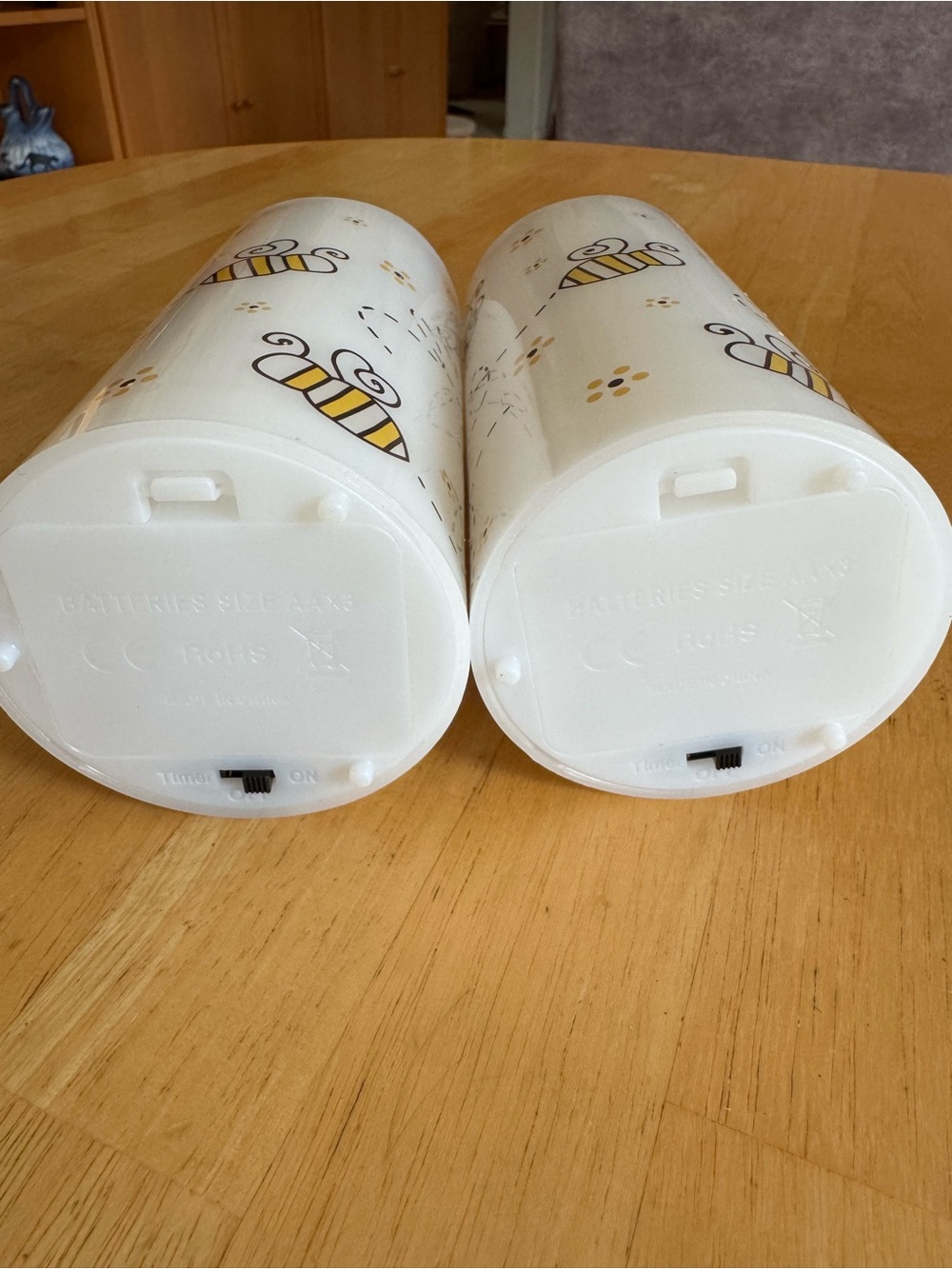 NEW 6” Flameless Candles - Set of 2 - Picture 4 of 5